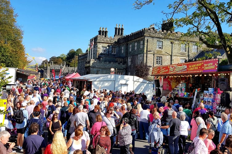 Goose Fair in Tavistock