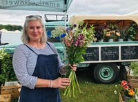 Flower farm blooms at Devon County Show