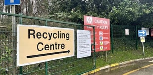 Tavistock recycling centre closure due to storm danger