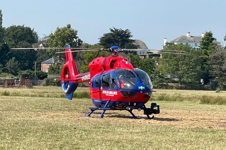 Devon Air Ambulance.