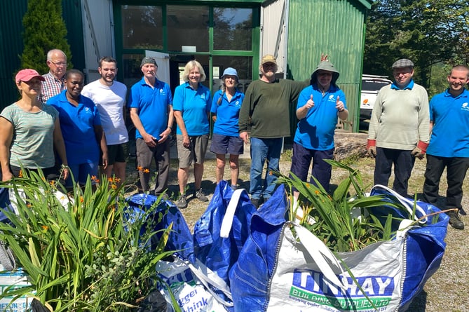 SWW lakes trust Burrator volunteer group. 