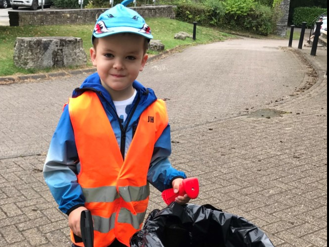 Regular Tidy Tavi volunteer Jake