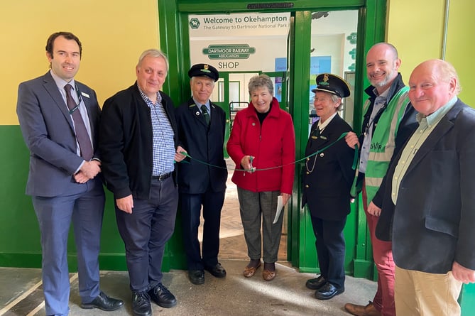 Opening of Okehampton Station shop and cafe