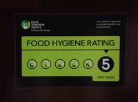 Food hygiene ratings given to four West Devon establishments