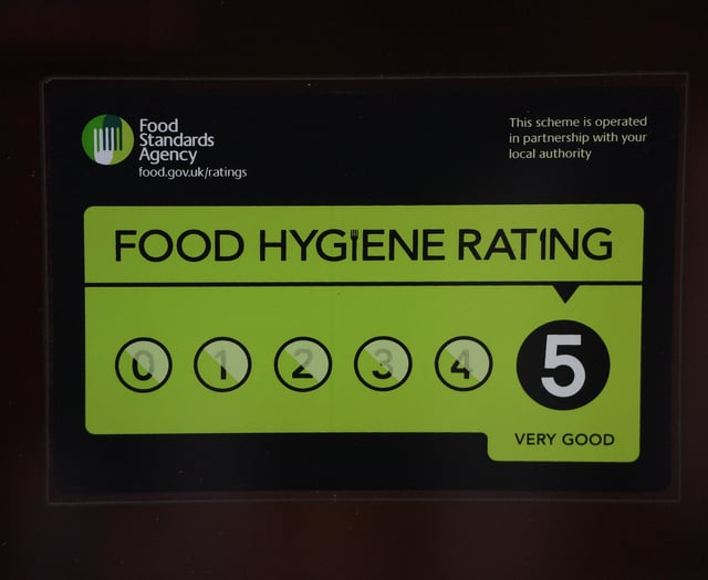 Food hygiene ratings given to four West Devon establishments