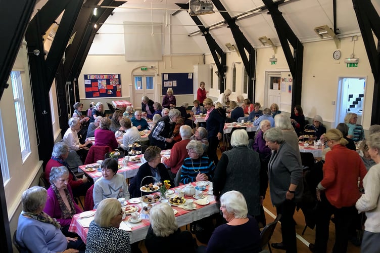 NSPCC cream tea at Yelverton 