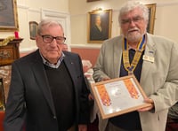 New honorary rotary member