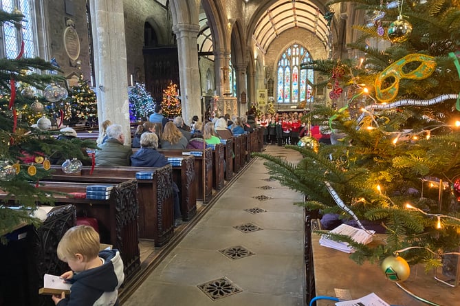 Tavistock Christmas Tree Festival 2022