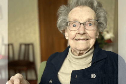 Former hairdresser marks her 100th year