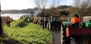 Local club tractor run