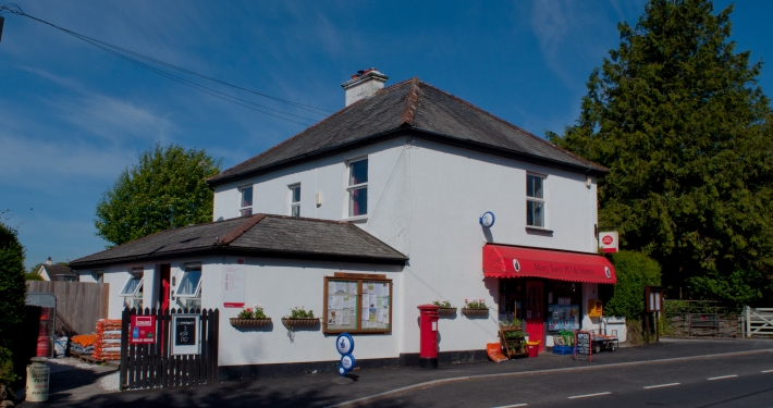 The post office in Mary Tavy on the A386