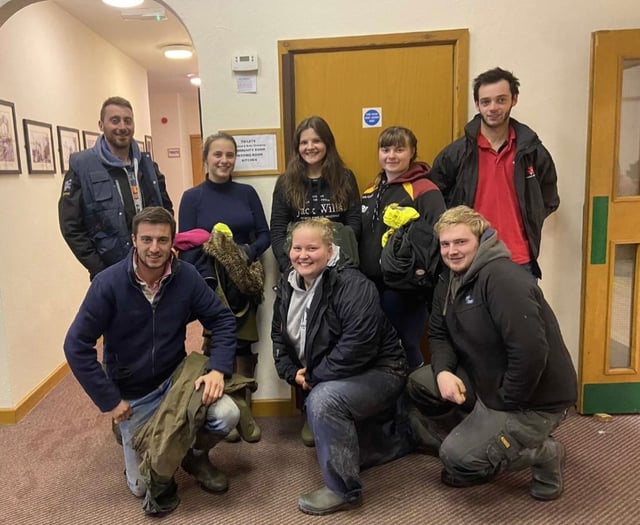 Young farmers’ tree sweep for local goats