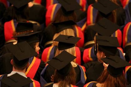 A third of people in West Devon have higher education qualification