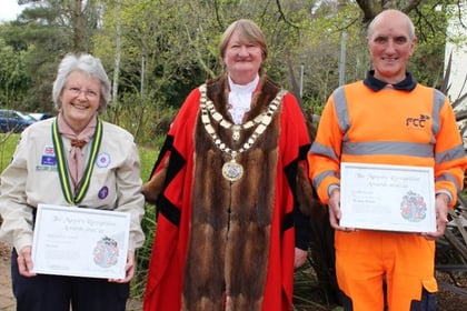 Which West Devon resident is deserving of a Mayoral Award?