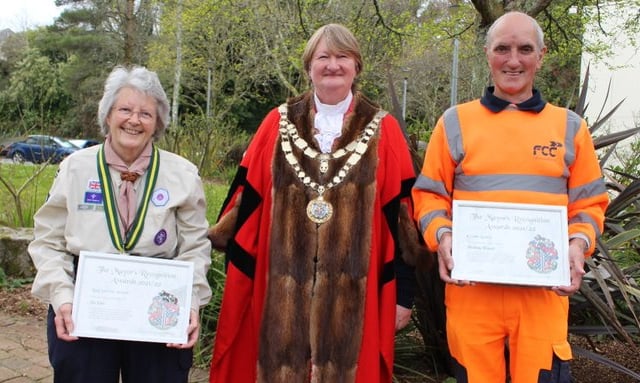 Which West Devon resident is deserving of a Mayoral Award?