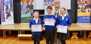 Tavistock Rotary Club Youth Speaks winners