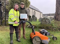 Churchyard worker thanked by community