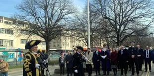 Ukrainian war casualties remembered