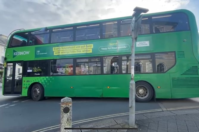 The Cornwall Pride Bus is now leaving Liskeard and making its way to Lostwithiel