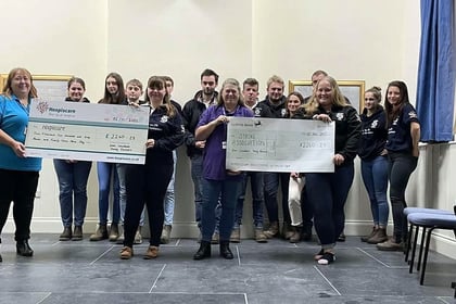 Young farmers’ huge charity efforts