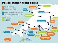 Okehampton among six more police station ‘front desks’  to open over the next year