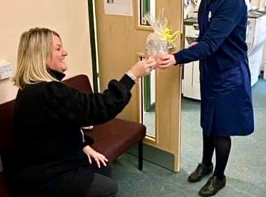 Tavistock community health staff recognised by Hug in a Mug