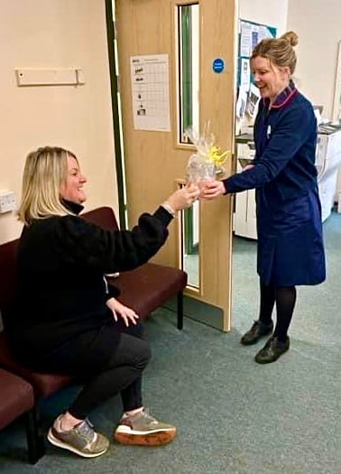 Tavistock community health staff recognised by Hug in a Mug