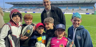 Tavistock Junior Rugby Club meet their heroes