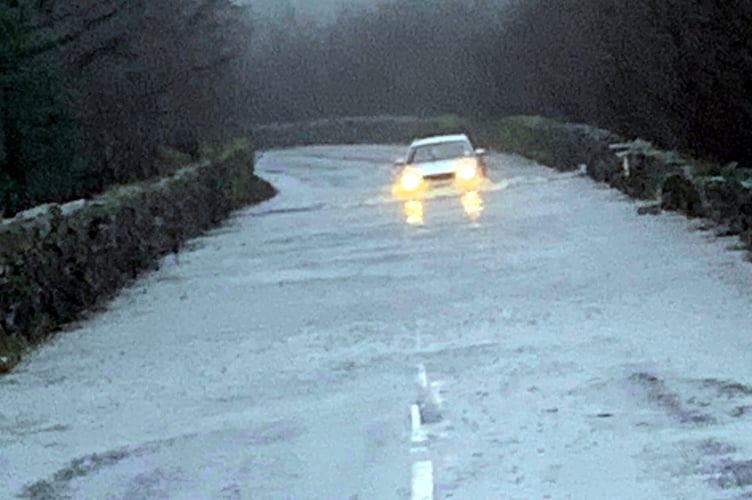 Princetown flood by Holly Greenbury-Pullen