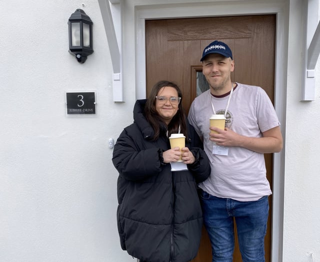 Two young families find affordable homes