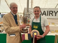 Five awards for Okey cheese at County Show