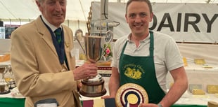 Five awards for Okey cheese at County Show