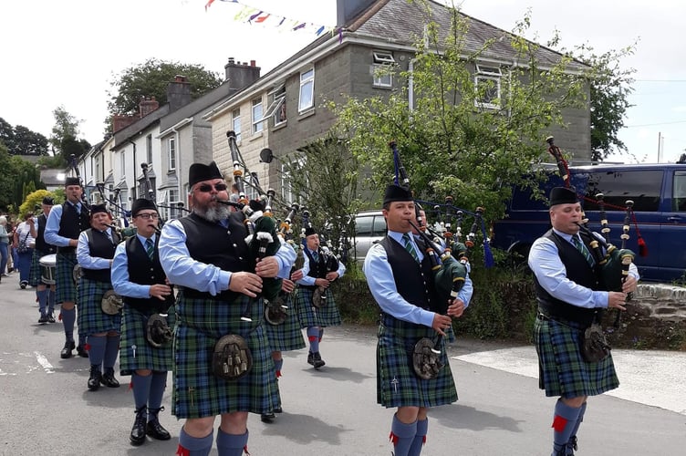 Pipers at BM Fair