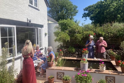 Village gardens event raises more than £5,000 for hospice