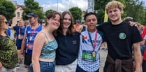 A marathon feat for amazing Evan