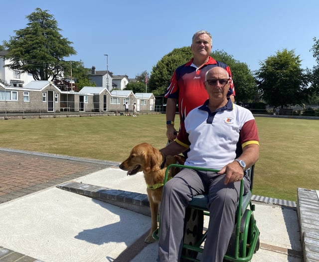 Town bowls club improves accessibility