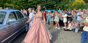 Year 11s celebrate at the Callington Community College Prom