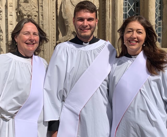 Three members of the same family ordained together at Cathedral 