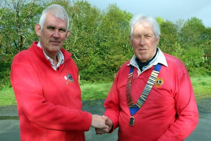 Lions welcome new club president