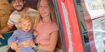 Okehampton couple's camper prize draw