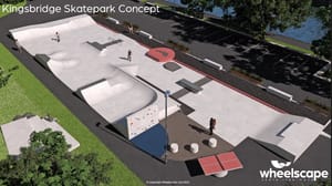 Construction work on Kingsbridge skatepark to start next week