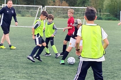'Train like a pro' at half term football camp for kids