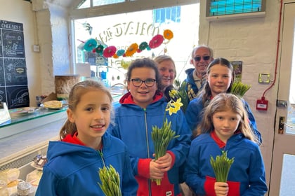Shop window contest brings spring optimism to town