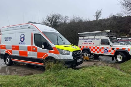 Tavistock Dartmoor Search and Rescue Team find  man dead