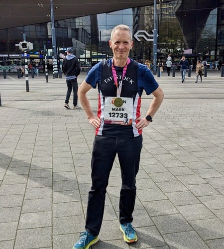 Tavistock Athletic Club runner Mark West ran a great race in the Rotterdam Marathon.