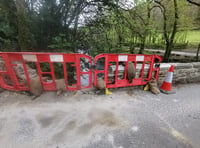 Tavy bridge hit again