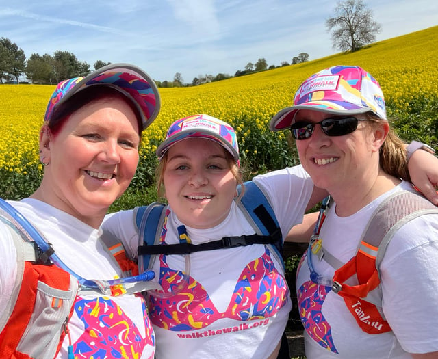 Okehampton's Shavaun gears up to complete London Moonwalk marathon