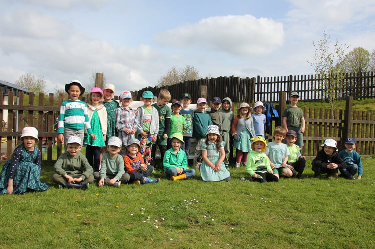 Mount Kelly College Pre-Prep School Earth Day activity.