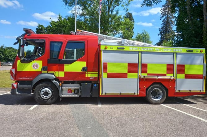Medium Rescue Pump - Devon and Somerset Fire and Rescue Service 
