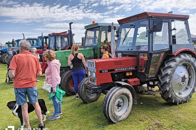 Family fun day tractors draw the crowds.